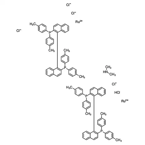二метил铵二хлора三(μ-хлора)双[(S)-(-)-2,2′-双(二-对톨루엔基膦)-1,1′-联萘基]二钌кислотасоль(II)