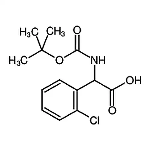 2-((叔ブチル酸素基羰基)アミノ)-2-(2-塩素フェニル)酢酸