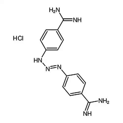 4,4'-(三唑-1-ен-1,3-二基)二бензолметил脒二соляная кислотасоль