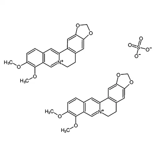 硫黄酸黄连素水和物