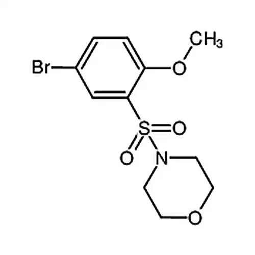 4-((5-브롬-2-메틸산소基페닐)磺酰基)吗啉