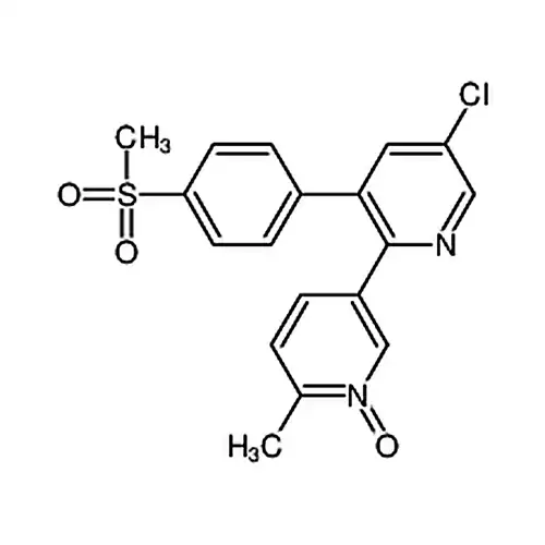 5-염소-6'-메틸-3-(4-(메틸磺酰基)페닐)-[2，3'-联피리딘]1'-산화물