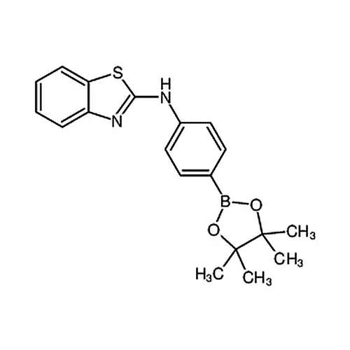 N-(4-(4,4,5,5-Tetramethyl-1,3,2-dioxaborolan-2-yl)phenyl)benzo[d]thiazol-2-amine