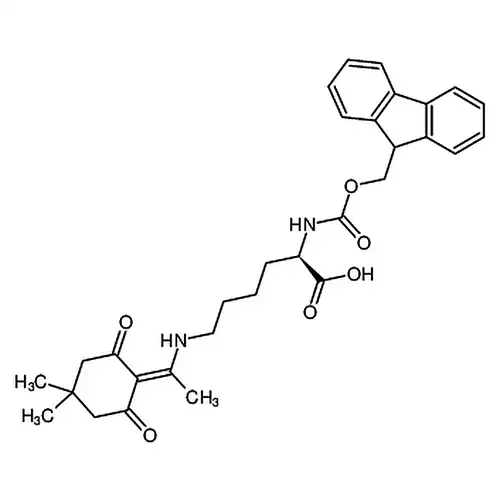 N-芴메틸산소羰基-N'-[1-(4,4-디메틸-2,6-二산소代环헥실亚基)에틸]-D-赖氨산