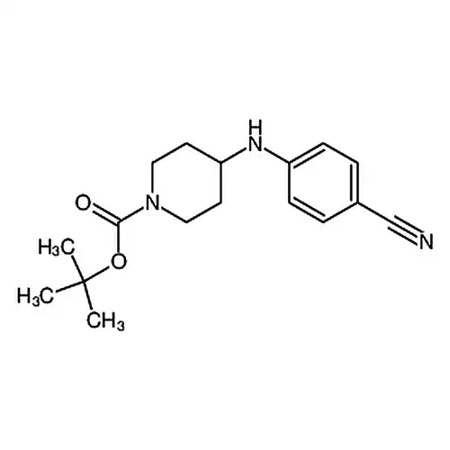 1-Boc-4-((4-氰基フェニル)アミノ)-哌啶