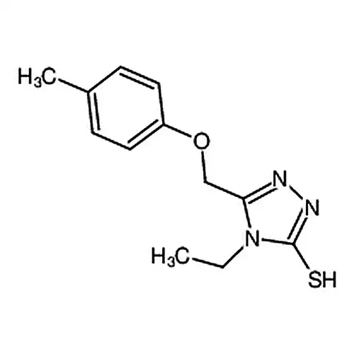4-ethyl-3-[(4-methylphenoxy)methyl]-1H-1，2，4-triazole-5-thione