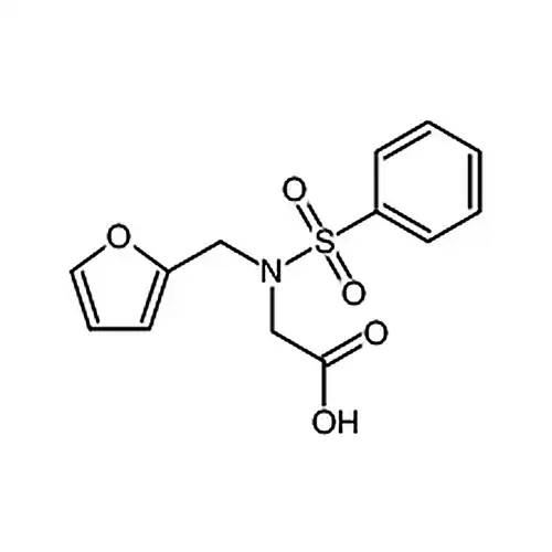2-[benzenesulfonyl(furan-2-ylmethyl)amino]acetic acid