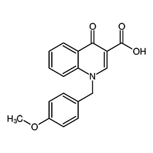 1-(4-メチル酸素基ベンジル)-4-酸素代-1,4-二水素キノリン-3-羧酸