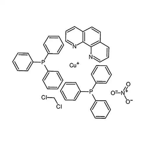 (1，10-Phenanthroline)bis(triphenylphosphine)copper(I) nitrate dichloromethane adduct