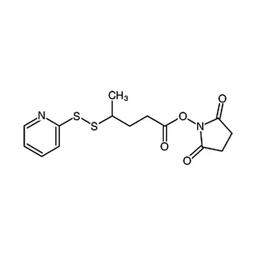 2,5-Dioxopyrrolidin-1-yl 4-(pyridin-2-yldisulfaneyl)pentanoate