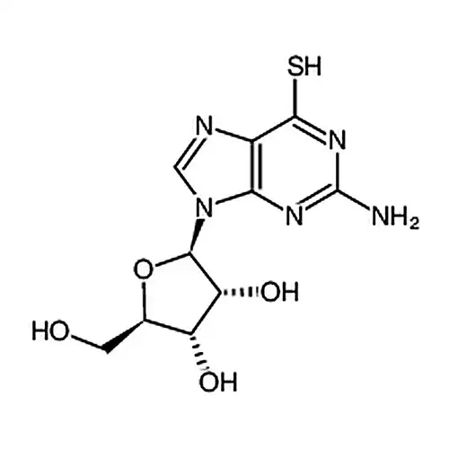 2-アミノ-9-((2R,3R,4S,5R)-3,4-二ヒドロキシ-5-(羟メチル)テトラヒドロフラン-2-基)-3,9-二水素-6H-プリン-6-硫黄ケトン水和物