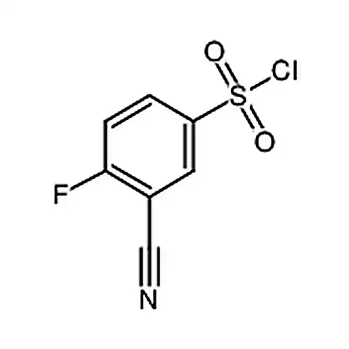 3-氰基-4-불소벤젠磺酰염소