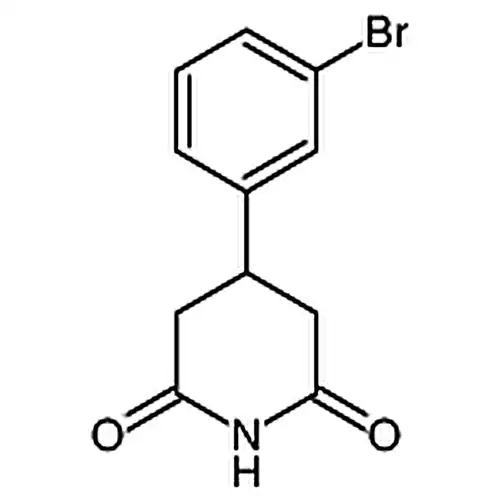 4-(3-브롬페닐)-哌啶-2，6-二케톤