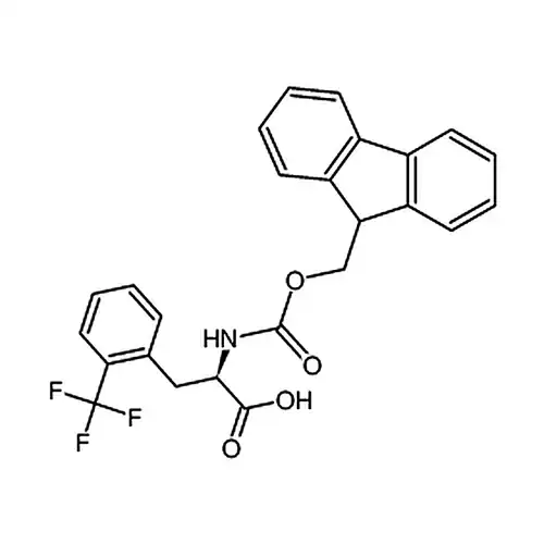 (R)-2-((((9H-Fluoren-9-yl)methoxy)carbonyl)amino)-3-(2-(trifluoromethyl)phenyl)propanoic acid