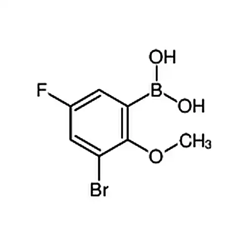 (3-Bromo-5-fluoro-2-methoxyphenyl)boronic acid