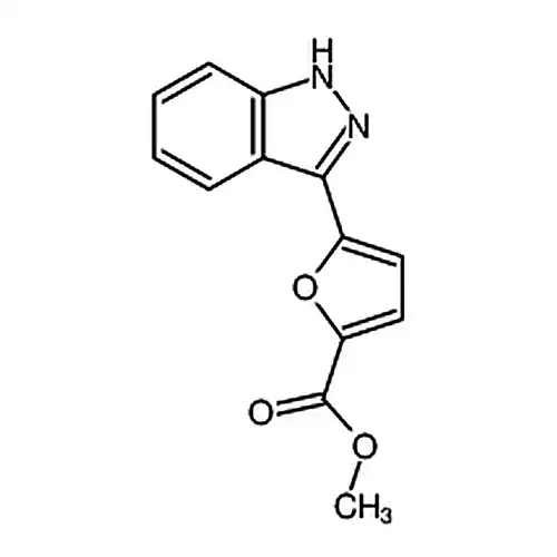2-푸란개미산，5-(1H-吲唑-3-基) - 메틸에스테르
