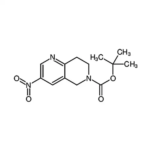 6-BOC-3-ニトロ-7,8-二水素-5H-[1,6]萘啶