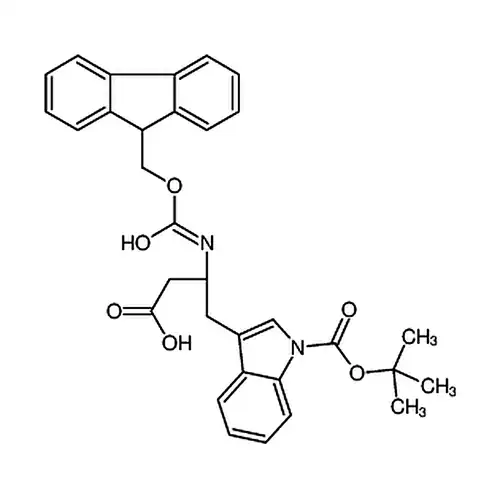 (S)-3-((((9H-Fluoren-9-yl)methoxy)carbonyl)amino)-4-(1-(tert-butoxycarbonyl)-1H-indol-3-yl)butanoic acid