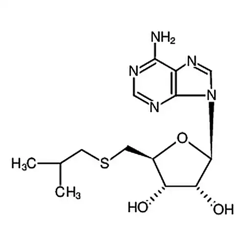 (2R,3R,4S,5S)-2-(6-アミノ-9H-プリン-9-基)-5-((イソブチル硫黄基)メチル)テトラヒドロフラン-3,4-二アルコール
