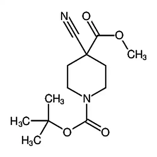 N-Boc-4-氰基哌啶-4-муравьиная кислотаметилэфир