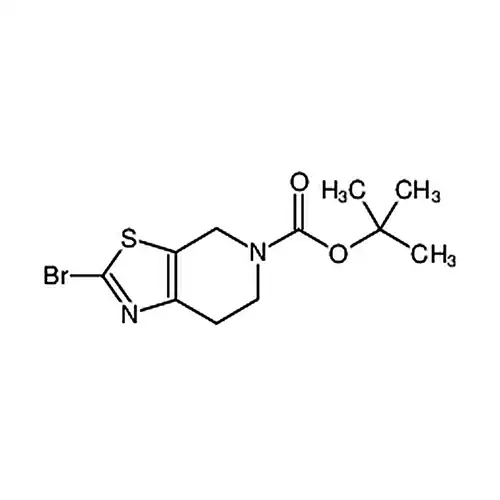 2-브롬-6,7-二수소티아졸并[5,4-C]피리딘--5(4H)-개미산叔부틸에스테르