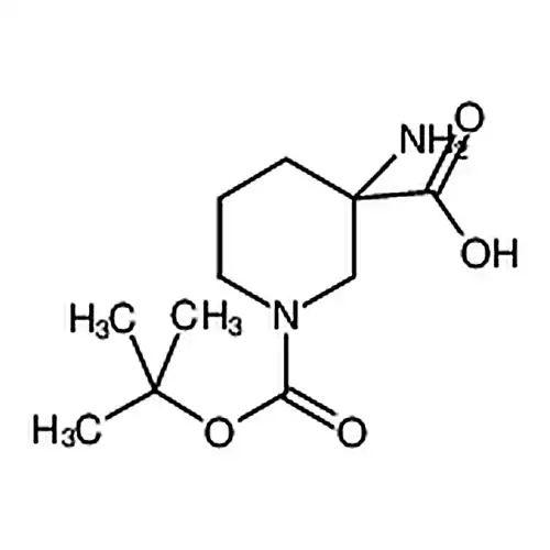 1-Boc-3-アミノ哌啶-3-ギ酸
