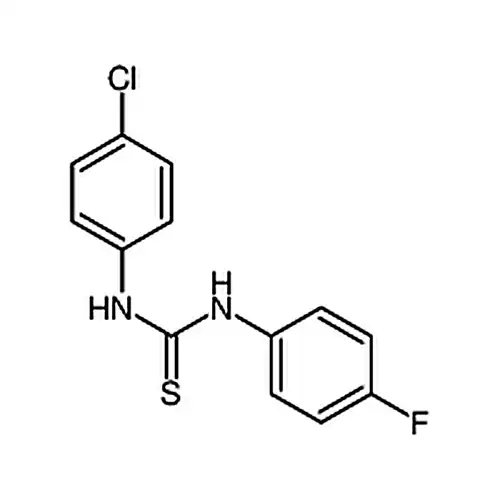 N-(4-chlorophenyl)-N'-(4-fluorophenyl)thiourea