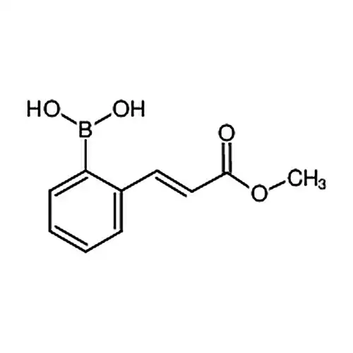 (E)-(2-(3-メチル酸素基-3-酸素代プロピル-1-エン-1-基)フェニル)ホウ酸