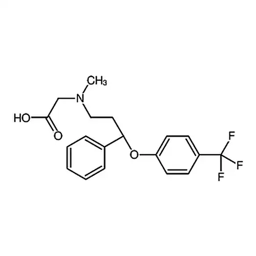 N-メチル-N-[(3R)-3-フェニル-3-[4-(三フッ素メチル)ベンゼン酸素基]プロピル基]甘氨酸