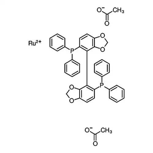 Diacetato[(S)-(-)-5,5'-bis(diphenylphosphino)-4,4'-bi-1,3-benzodioxole]ruthenium(II)