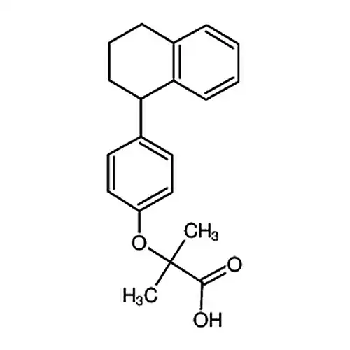 2-メチル-2-(4-(1,2,3,4-四水素萘-1-基)ベンゼン酸素基)プロピオン酸