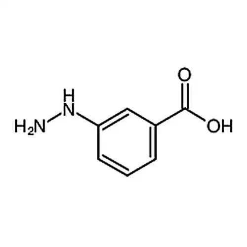 3-肼基ベンゼンギ酸，HCl salt