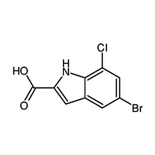 5-臭素-7-塩素インドール-2-羧酸