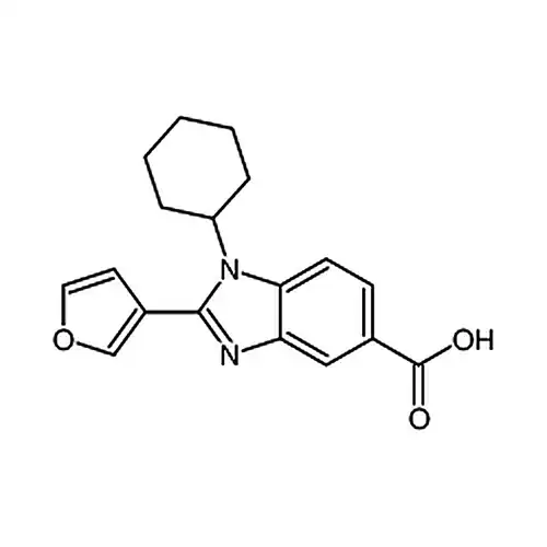 1-环ヘキシル基-2-(3-フラン)-1H-ベンゼン并イミダゾール-5-羧酸