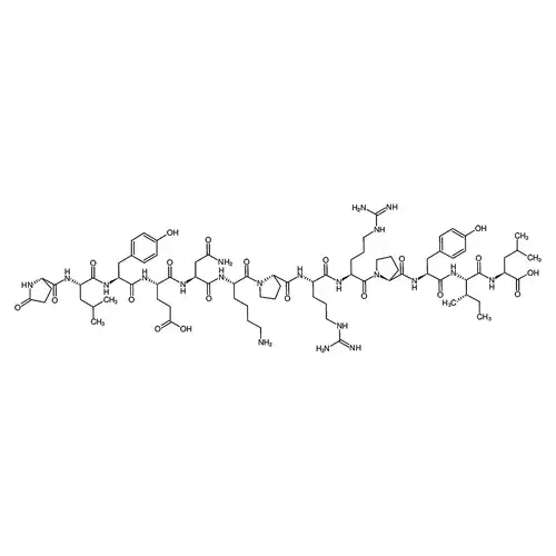 Neurotensin，PYR-Leu-Tyr-Glu-Asn-Lys-Pro-Arg-Arg-Pro-Tyr-Ile-Leu，Pyr-LYENKPRRPYIL