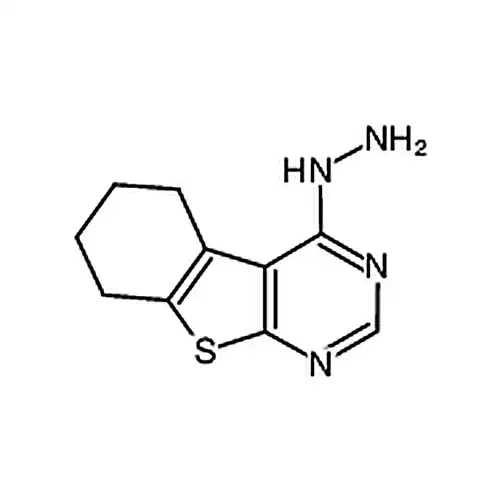 4-肼基-5,6,7,8-四водородабензол并[4,5]тиофен并[2,3-d]пиримидин