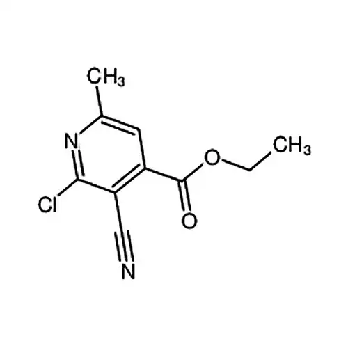 Ethyl-2-chloro-3-cyano-6-methylisonicotinate