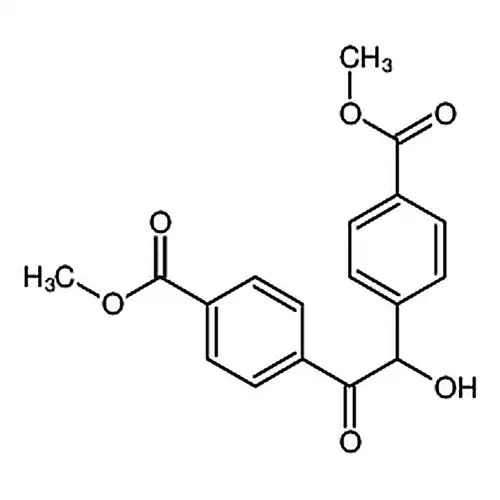 Benzoic acid, 4,4'-(1-hydroxy-2-oxo-1,2-ethanediyl)bis-, 1,1'-methyl ester