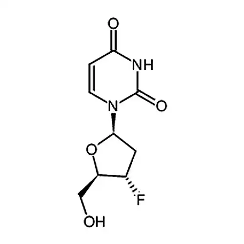 2'，3'-二脱酸素-3'-フッ素尿苷