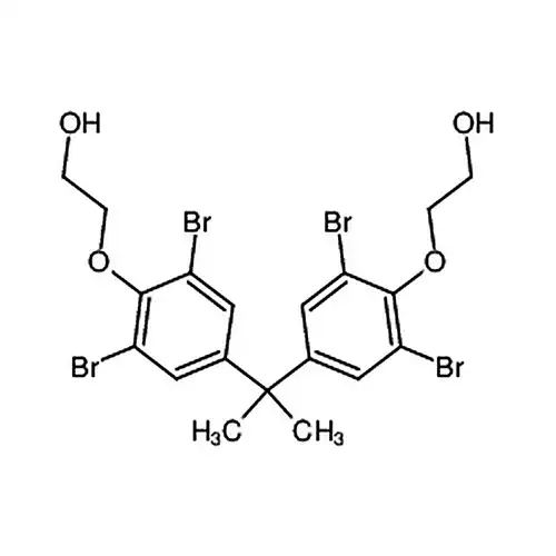 4,4'-Isopropylidenebis[2-(2,6-dibromophenoxy)ethanol] is a brominated flame retardant.