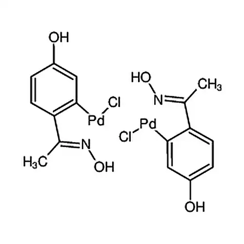 二-μ-塩素双[5-ヒドロキシ-2-[1-(肟基)エチル]フェニル]钯(II)二聚体
