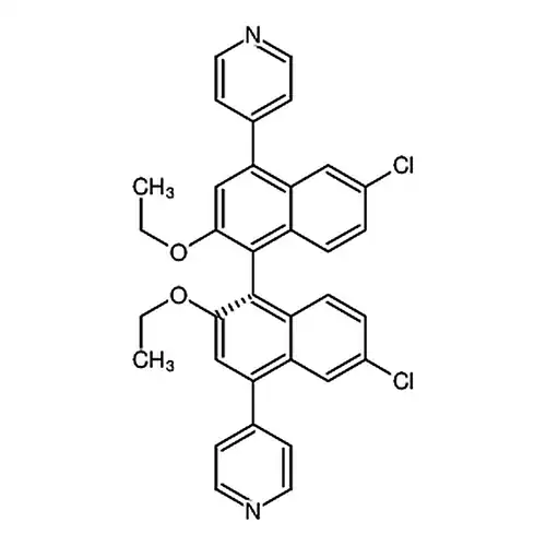 4，4'-[(1R)-6，6'-二塩素联ベンゼン-2，2'-二エチル酸素基[1，1'-联萘]-4，4'-二基]双ピリジン