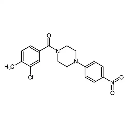 (3-Chloro-4-methylphenyl)(4-(4-nitrophenyl)piperazin-1-yl)methanone