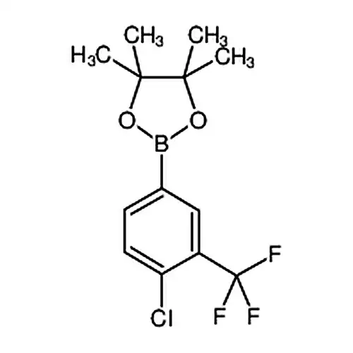 2-(4-塩素-3-(三フッ素メチル)ベンゼン)-4，4，5，5-四メチル-1，3，2-二酸素杂ホウ素アルカン