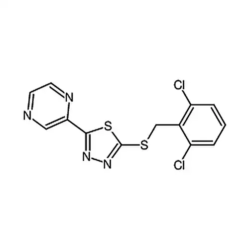 2-（（2,6-二염소벤질）황基）-5-（피라진-2-基）-1,3,4-噻二唑