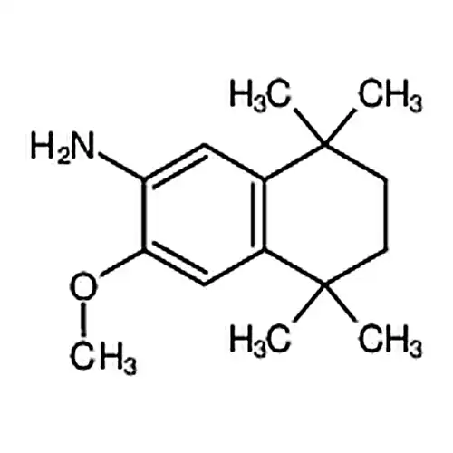 3-メチル酸素基-5，5，8，8-四メチル-5，6，7，8-四水素萘-2-アミン