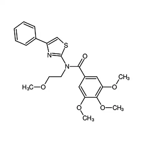 3，4，5-三메틸산소基-N-(2-메틸산소基에틸)-N-(4-페닐티아졸-2-基)벤조일아민