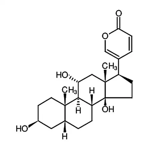 5-[(3S,5R,8R,9S,10S,11R,13R,14S,17R)-3,11,14-trihydroxy-10,13-dimethyl-1,2,3,4,5,6,7,8,9,11,12,15,16,17-tetradecahydrocyclopenta[a]phenanthren-17-yl]pyran-2-one