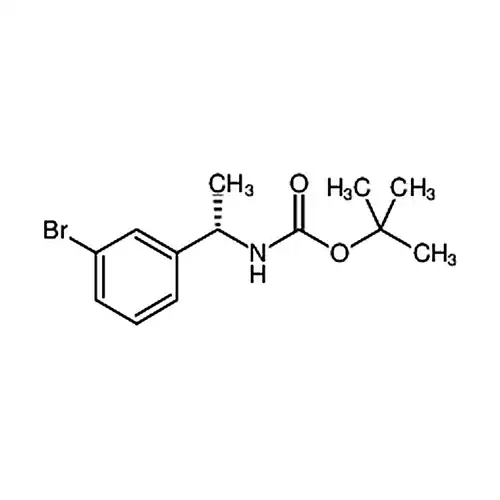 (S)-N-Boc-1-(3-臭素フェニル)エチルアミン