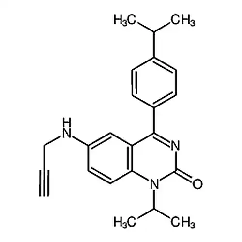 1-Isopropyl-4-(4-isopropylphenyl)-6-(prop-2-yn-1-ylamino)quinazolin-2(1H)-one